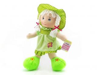 Spievajúca bábika Natálka 52cm - zelená