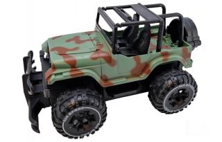 Terénne auto Jeep RC s efektmi 1:16 - zelené