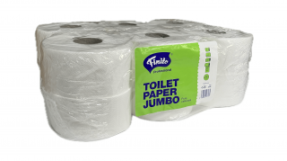 Toaletný papier JUMBO 19cm/2-vrstvový biely FINITO