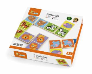 Viga Drevené domino Divoké zvieratká