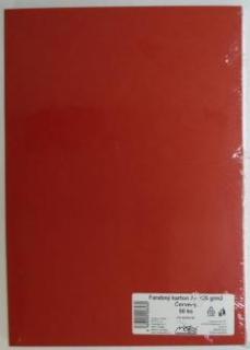 Výkresy farebné A3, 225g/50ks, červené