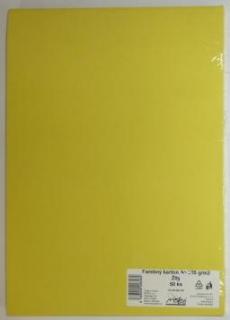 Výkresy farebné A3, 225g/50ks, žlté