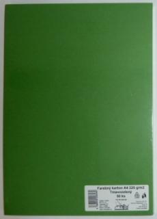 Výkresy farebné A4, 225g/50ks, zelené tmavé