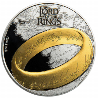 The Lord of the Rings Silver Plated Coin