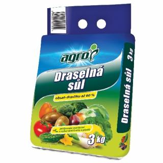 AGRO Draselná soľ 3 kg