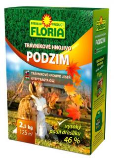 FLORIA Jesenné trávnikové hnojivo 2,5 kg