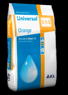 Universol 16-5-25+3,4MgO+TE Oranžový 25 kg