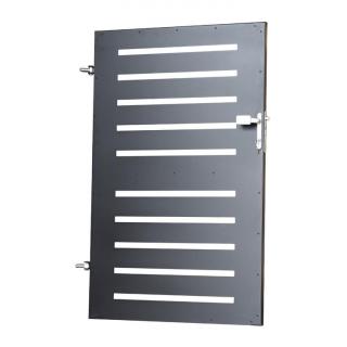Bránka 1kr. Oceľová STEEL 1000x1500mm, Ľavá, Čierna