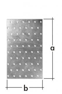 Doštička perforovaná 60x200mm