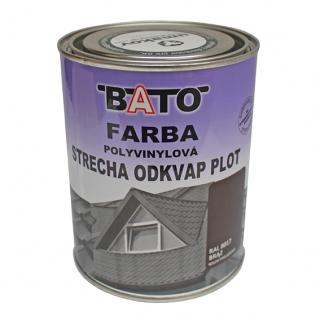 Farba polyvinylová, hnedá RAL8017 satin 1kg (0,8L)