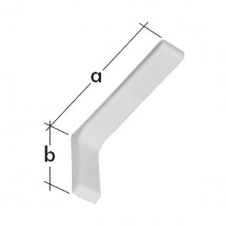 Konzola s plastovým krytom 180x115mm