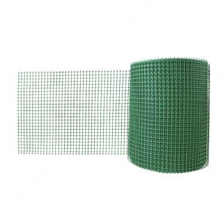 Plastové pletivo, oko 15x15mm, výška 400mm, zelené