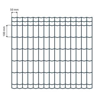 Pletivo zvárané 100x50x2,5-1800mm 25m antracit