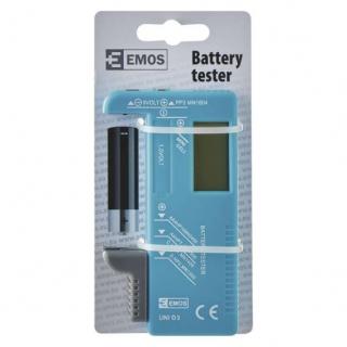 Tester batérií univerzálny, LCD displej