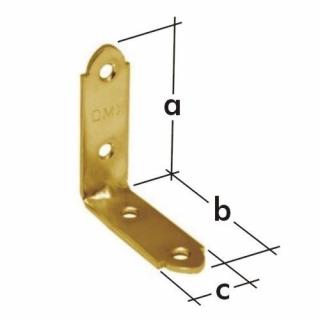 Uholník 75x75x17mm