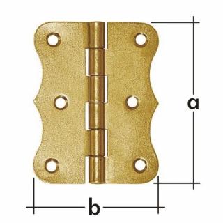 Záves stavebný 100x105x2,0mm