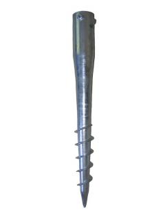 Zemná kotviaca skrutka Zn 60x1,7x550mm