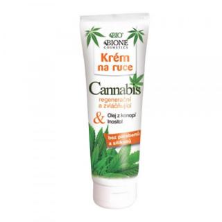 Bione Cosmetics BIO CANNABIS Krém na ruky 100 ml (Krém)