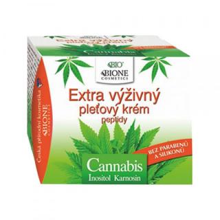 Bione Cosmetics BIO CANNABIS Krém pleťový extra výživný (Extra výživný Krém)