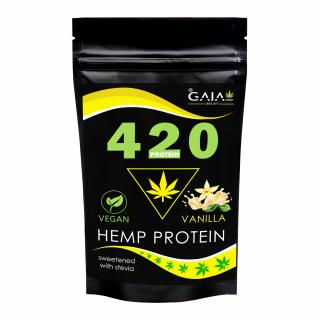 GaiaHemp Konopný proteín vanilka 1kg