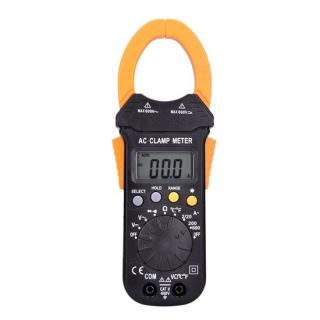 Kliešťový multimeter, max. AC 600V / 600A, max. DC 600V, test diódy, bzučiak, odpor, teplota