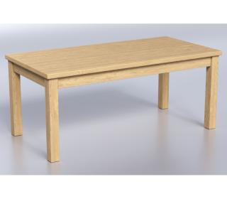 BORIS masívny jedálenský stôl 120x90, jaseň