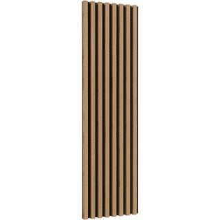 CELINE ..02, ..04 lamelový panel dub votan/čierny mat, obývacia zostava  (obývacia zostava )