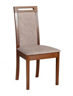 #elbyt drevená stolička R 6 (orech/6)