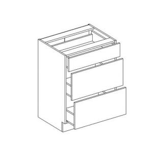EMMA D60S/3, sektorový kuchynský nábytok (dolná zásuvková skrinka)