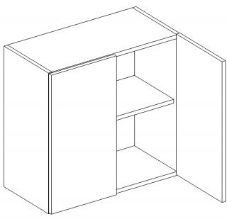 NATALIA W80, sektorový kuchynský nábytok  (horná skrinka s jednou policou)