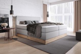 SOLA boxspring massiv wood posteľ