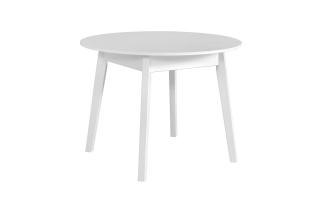 stôl OL 3, priemer: 100cm (na sklade grandson, biela/buk, grandson/čierna)