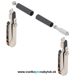 AVENTOS HL top - súprava ramien 22L3500 (pre výšku korpusu 340-389 mm)