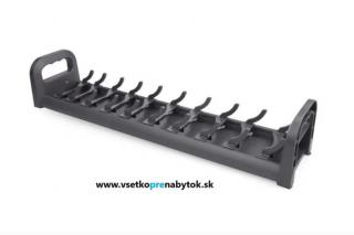 Držiak na misky WS-1101 (antracit, 96x672x80 mm)