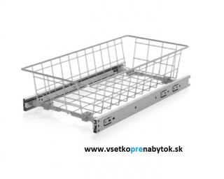 Kôš na prádlo W-2406, výška 120 mm (svetlá šírka 355-410 mm - šedá)
