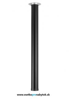 Noha stolová STRONG Ø 60mm, výška 820 mm (čierna matná)