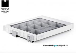 Organizér na šperky WB-665 (biela - 800 mm)