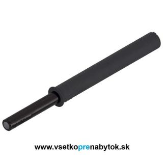 TIP-ON pre dvierka s dorazom - dlhý (dĺžka 76 mm - Terra čierna)