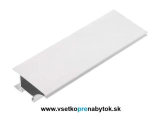 Úchytkový LED profil GLAX na hranu (dĺžka 3 m - biela)