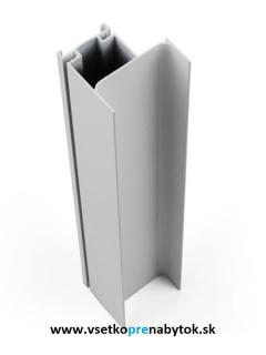 Úchytový profil GOLA hranový - vertikálny (dĺžka 2 m - hliník elox)