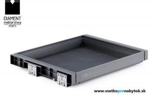 Výsuvná zásuvka na odev WB-673 (antracit - 700 mm)