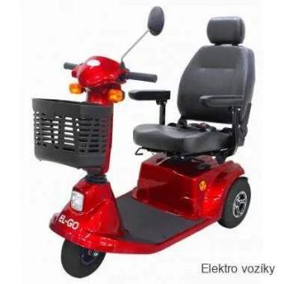 Rehab trojkolesový elektrický vozík Elena 3 (EL-GO/3)