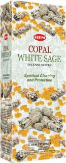 HEM Vonné tyčinky Copal-White Sage 6 x 20KS