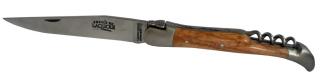 Forge de Lag​uiole - Vreckový nôž s vývrtkou 12cm olivové drevo