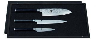 KAI: Set 3 japonských nožov - Shun (v drevenej krabici)