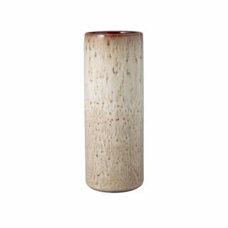 Lave Home - Váza CYLINDER, BEIGE 7,5 X 20 CM