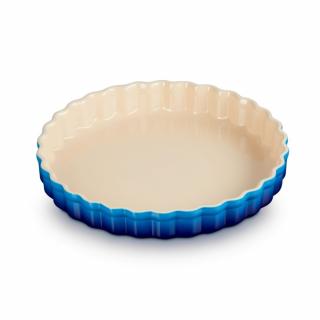 Le Creuset - Forma na pečenie koláčov Tarte 24 cm azúrová