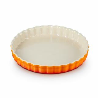 Le Creuset - Forma na pečenie koláčov Tarte 24 cm oranžová