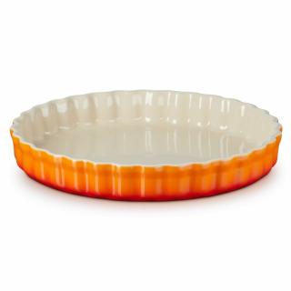 Le Creuset - Forma na pečenie koláčov Tarte 28 cm oranžová