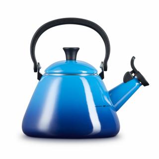 Le Creuset - kanvica, čajník, kužeľ 1,6 l  - Azúrová modrá